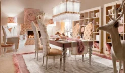 Casa Padrino Luxus Barock Sessel Weiß / Braun / Silber - Prunkvoller Wohnzimmer Sessel im Barockstil - Erstklassische Qualität - Made in Italy