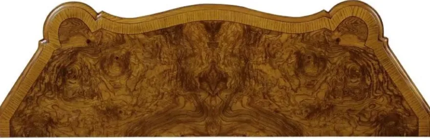 Casa Padrino Luxus Barock Sideboard Braun / Hellbraun - Prunkvoller Massivholz Schrank mit 6 Schubladen - Luxus Möbel im Barockstil - Barock Möbel - Edel & Prunkvoll