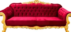 Casa Padrino Luxus Barock Sofa - Verschiedene Farben - Prunkvolles handgefertigtes Wohnzimmer Sofa - Barock Wohnzimmer Möbel
