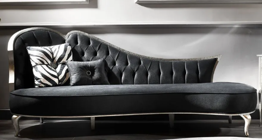 Casa Padrino Luxus Barock Sofa Grau / Antik Silber - Handgefertigtes Wohnzimmer Sofa im Barockstil - Edle Barock Wohnzimmer Möbel