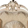 Casa Padrino Luxus Barock Sofa Gold / Creme / Gold - Prunkvolles Wohnzimmer Sofa mit Muster - Barock Wohnzimmer Möbel - Edel & Prunkvoll
