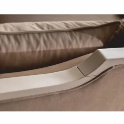 Casa Padrino Luxus Barock Sofa Braun / Creme / Gold 235 cm - Barockstil Möbel