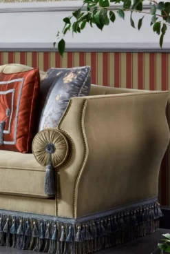 Casa Padrino Luxus Barock Sofa Beige / Blau - Prunkvolles Wohnzimmer Sofa - Barockstil Wohnzimmer Möbel - Luxus Möbel im Barockstil - Barock Einrichtung - Edel & Prunkvoll