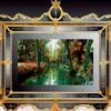 Casa Padrino Luxus Barock Spiegel Gold - Prunkvoller Wandspiegel im Venezianischen Stil mit integriertem 40 Zoll TV - Hotel Möbel - Barock Möbel - Luxus Möbel im Barockstil - Made in Italy