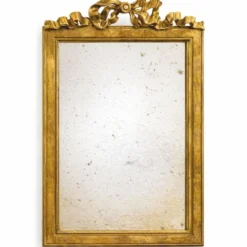 Casa Padrino Luxus Barock Spiegel Antik Gold H. 52 cm - Barock Möbel - Made in Italy