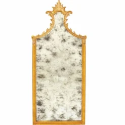 Casa Padrino Luxus Barock Spiegel Antik Gold H. 171 cm - Barockstil Möbel