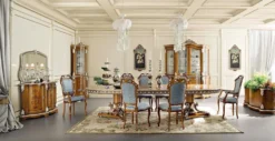Casa Padrino Luxus Barock Spiegel Silber - Italienischer Barockstil Wandspiegel - Luxus Möbel im Barockstil - Barock Möbel - Made in Italy - Luxus Qualität
