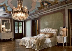 Casa Padrino Luxus Barock Spiegel Antik Beige / Silber - Prunkvoller Barockstil Massivholz Wandspiegel - Luxus Möbel im Barockstil - Barock Interior - Luxus Qualität - Made in Italy