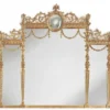 Casa Padrino Luxus Barock Spiegel Gold - Italienischer Barockstil Wandspiegel - Prunkvolle Luxus Möbel im Barockstil - Barock Möbel - Luxus Qualität - Made in Italy
