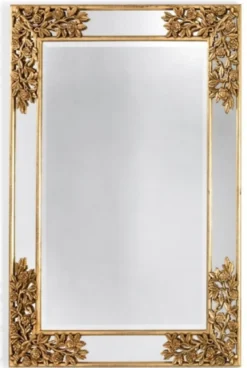 Casa Padrino Luxus Barock Spiegel Antik Gold - Prunkvoller Barockstil Massivholz Wandspiegel - Luxus Möbel im Barockstil - Made in Italy - Barock Interior