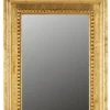 Casa Padrino Luxus Barock Spiegel Gold H. 82 cm - Barock Möbel - Made in Italy