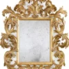 Casa Padrino Luxus Barock Spiegel Antik Gold - Prunkvoller italienischer Barockstil Wandspiegel mit antikem Spiegelglas - Luxus Möbel im Barockstil - Handgefertigte Barock Möbel - Made in Italy