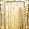 Casa Padrino Luxus Barock Spiegel Gelb - Prunkvoller Wandspiegel im Venezianischen Stil - Hotel Möbel - Schloss Möbel - Barock Möbel - Luxus Möbel im Barockstil - Made in Italy