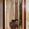 Casa Padrino Luxus Barock Spiegel Braun / Gold H. 130 cm - Barock Möbel