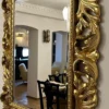 Casa Padrino Luxus Barock Spiegel Gold - Rechteckiger italienischer Barockstil Wandspiegel - Luxus Möbel im Barockstil - Barock Möbel - Luxus Qualität - Made in Italy