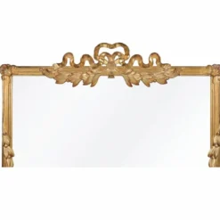 Casa Padrino Luxus Barock Spiegel Gold H. 130 cm - Barockstil Möbel