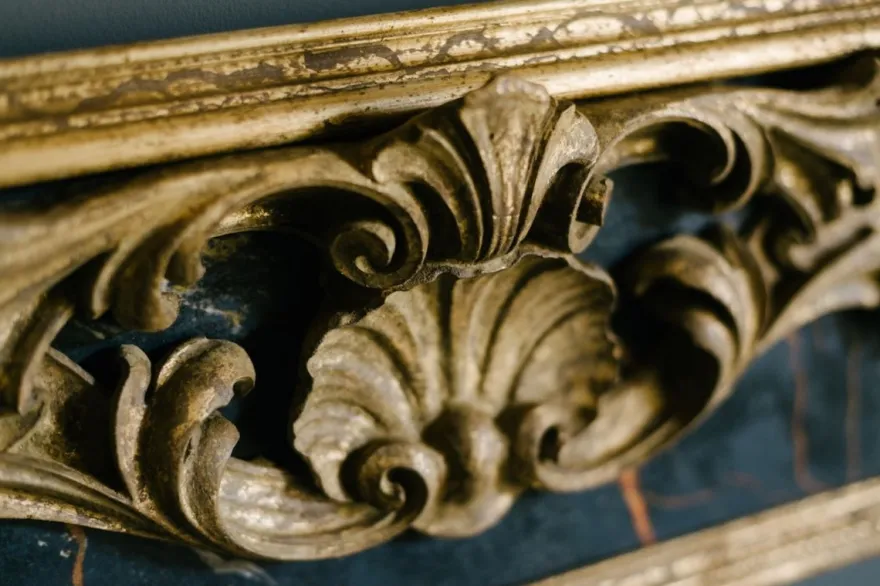 Casa Padrino Luxus Barock Spiegel Antik Gold / Schwarz - Rechteckiger italienischer Barockstil Wandspiegel - Barock Möbel - Luxus Möbel im Barockstil - Luxus Qualität - Made in Italy