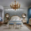 Casa Padrino Luxus Barock Spiegel Gold - Italienischer Barockstil Massivholz Wandspiegel - Luxus Möbel im Barockstil - Prunkvolle Barock Möbel - Made in Italy - Luxus Barock Interior