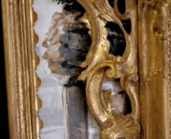 Casa Padrino Luxus Barock Spiegel Antik Gold / Mehrfarbig - Rechteckiger italienischer Barockstil Wandspiegel - Barock Möbel - Luxus Möbel im Barockstil - Luxus Qualität - Made in Italy