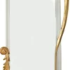 Casa Padrino Luxus Barock Spiegel Gold / Weiß - Handgefertigter Massivholz Wandspiegel im Barockstil - Barock Möbel - Luxus Qualität - Made in Italy