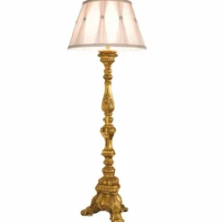 Casa Padrino Luxus Barock Stehleuchte Gold H. 183 cm - Made in Italy