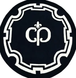 Casa Padrino Luxus Barock Teppich Schwarz / Weiß - Verschiedene Größen