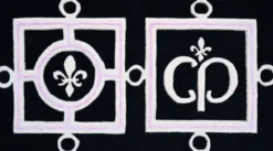 Casa Padrino Luxus Barock Teppich Schwarz / Weiß / Lila - Verschiedene Größen