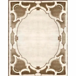 Casa Padrino Luxus Barock Teppich Beige / Braun - Verschiedene Größen