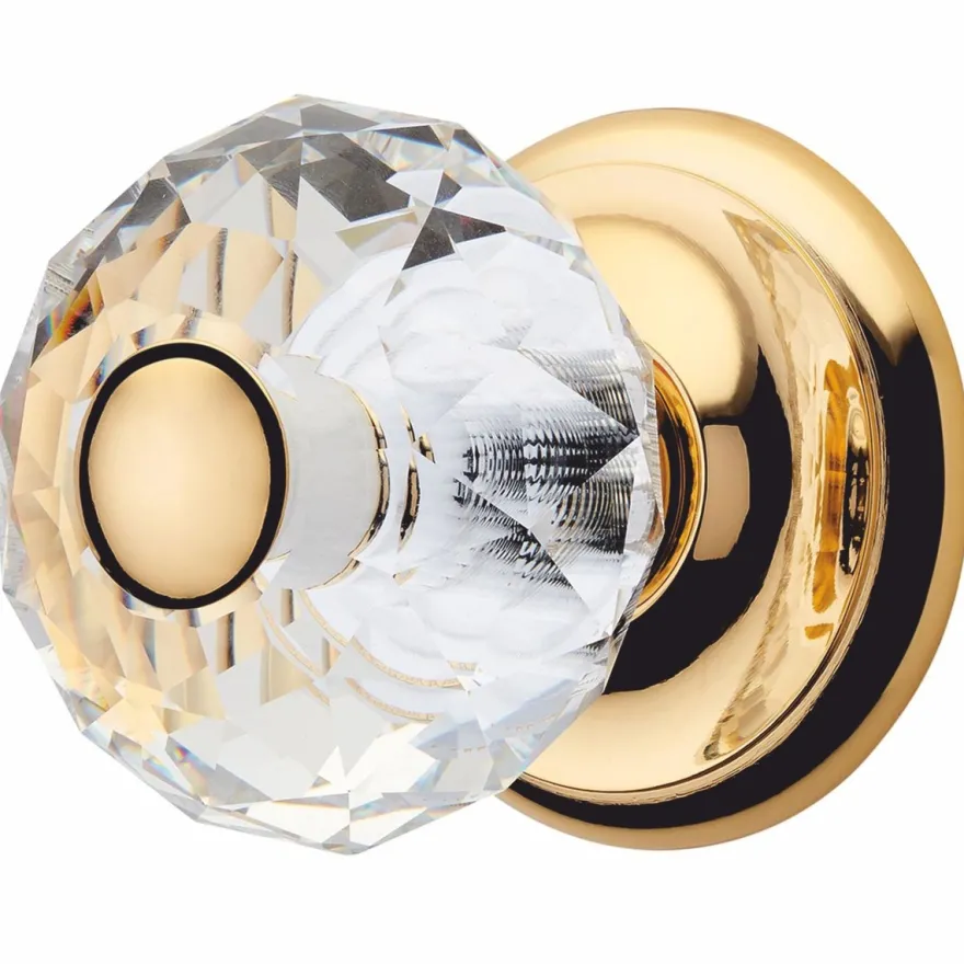 Casa Padrino Luxus Barock Türknauf Gold Ø 8 x H. 8,7 cm - Prunkvoller Ziehknauf - Barock Deko Accessoires - Made in Italy