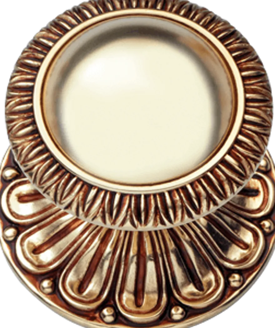 Casa Padrino Luxus Barock Türknauf Gold - Luxus Qualität Made in Italy - Ziehknauf