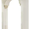 Casa Padrino Luxus Barock Türrahmen Weiß / Gold 200 x H. 308 cm - Made in Italy