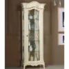 Casa Padrino Luxus Barock Vitrine Creme / Gold H. 205 cm - Barock Möbel - Made in Italy