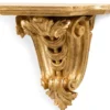 Casa Padrino Luxus Barock Wandkonsole Antik Gold - Barockstil Massivholz Wanddeko Konsole - Italienische Barock Wanddeko - Barock Möbel - Luxus Qualität - Made in Italy