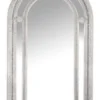 Casa Padrino Luxus Barock Wandspiegel Versailles Antik-Silber, 210 x 115 cm, massiv und schwerer Wandspiegel