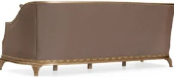 Casa Padrino Luxus Barock Wohnzimmer Sofa Braun / Gold - Handgefertigtes Barockstil Sofa mit dekorativen Kissen - Luxus Wohnzimmer Möbel im Barockstil - Barock Möbel