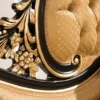 Casa Padrino Luxus Barock Wohnzimmer Sofa Gold / Schwarz 170 x 70 x H. 100 cm - Wohnzimmer Möbel im Barockstil - Edel & Prunkvoll