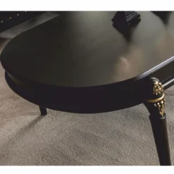 Casa Padrino Luxus Barock Wohnzimmer Set Dunkelbraun / Gold - Barockstil Möbel