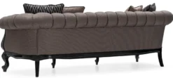 Casa Padrino Luxus Barock Wohnzimmer Set - 2 Sofas & 2 Sessel & 1 Couchtisch mit Glasplatte - Handgefertigte Barock Wohnzimmer Möbel - Edel & Prunkvoll