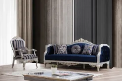 Casa Padrino Luxus Barock Wohnzimmertisch Schwarz / Silber / Gold 102 x 102 x H. 41 cm - Edler Massivholz Couchtisch im Barockstil - Barock Wohnzimmer Möbel