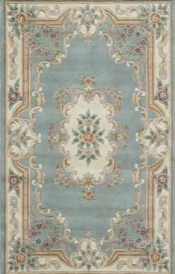 Casa Padrino Luxus Barock Wohnzimmer Teppich Mehrfarbig - Verschiedene Größen