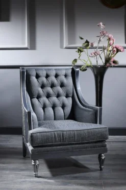 Casa Padrino Luxus Barock Wohnzimmer Set Blau / Beige / Silber - 2 Sofas & 2 Sessel & Couchtisch - Barock Wohnzimmermöbel