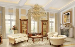 Casa Padrino Luxus Barock Wohnzimmer Sessel Creme / Braun - Handgefertigter Barockstil Sessel - Prunkvolle Luxus Wohnzimmer Möbel im Barockstil - Barock Möbel - Edel & Prunkvoll