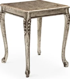 Casa Padrino Luxus Barock Wohnzimmer Set Braun / Creme / Antik Silber - 2 Sofas & 2 Sessel & 1 Couchtisch & 2 Beistelltische - Handgefertigte Wohnzimmer Möbel im Barockstil - Edel & Prunkvoll