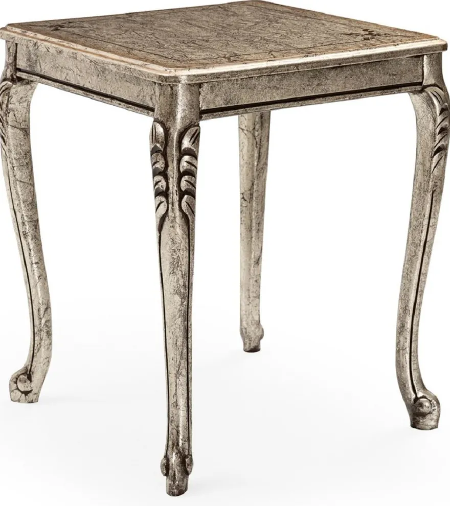 Casa Padrino Luxus Barock Wohnzimmer Set Braun / Creme / Antik Silber - 2 Sofas & 2 Sessel & 1 Couchtisch & 2 Beistelltische - Handgefertigte Wohnzimmer Möbel im Barockstil - Edel & Prunkvoll