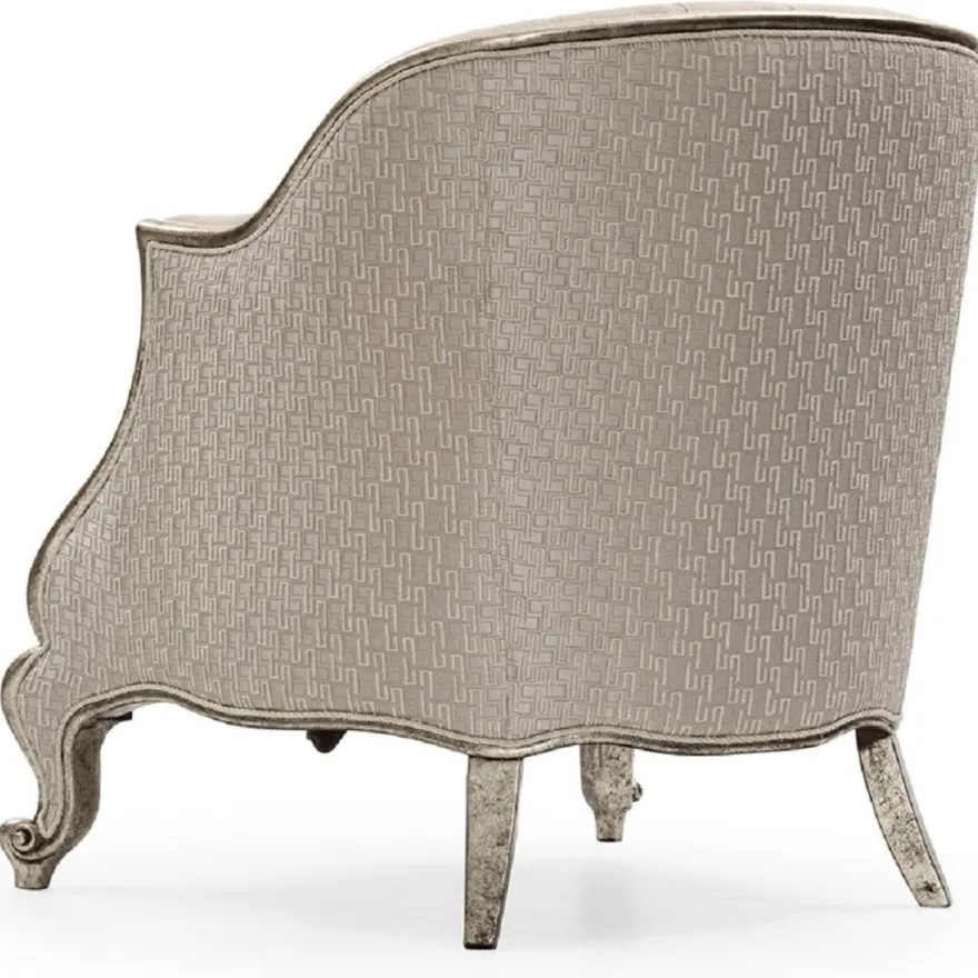 Casa Padrino Luxus Barock Wohnzimmer Set Braun / Creme / Antik Silber - 2 Sofas & 2 Sessel & 1 Couchtisch & 2 Beistelltische - Handgefertigte Wohnzimmer Möbel im Barockstil - Edel & Prunkvoll