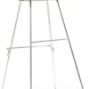 Casa Padrino Luxus Barstuhl Set Schwarz / Gold / Silber 37 x 33 x H. 90 cm - Moderne Barstühle mit Kunstleder - Garten Gastronomie Bar Möbel