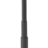 Casa Padrino Luxus Bartisch Rund Schwarz / Messingfarben Ø 60 x H. 110 cm - Edler Stehtisch