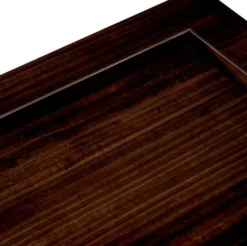 Casa Padrino Luxus Beistelltisch Dunkelbraun Hochglanz / Bronze 50 x 50 x H. 50 cm - Quadratischer Wohnzimmer Tisch - Wohnzimmer Möbel - Luxus Möbel - Luxus Einrichtung - Wohnzimmer Einrichtung