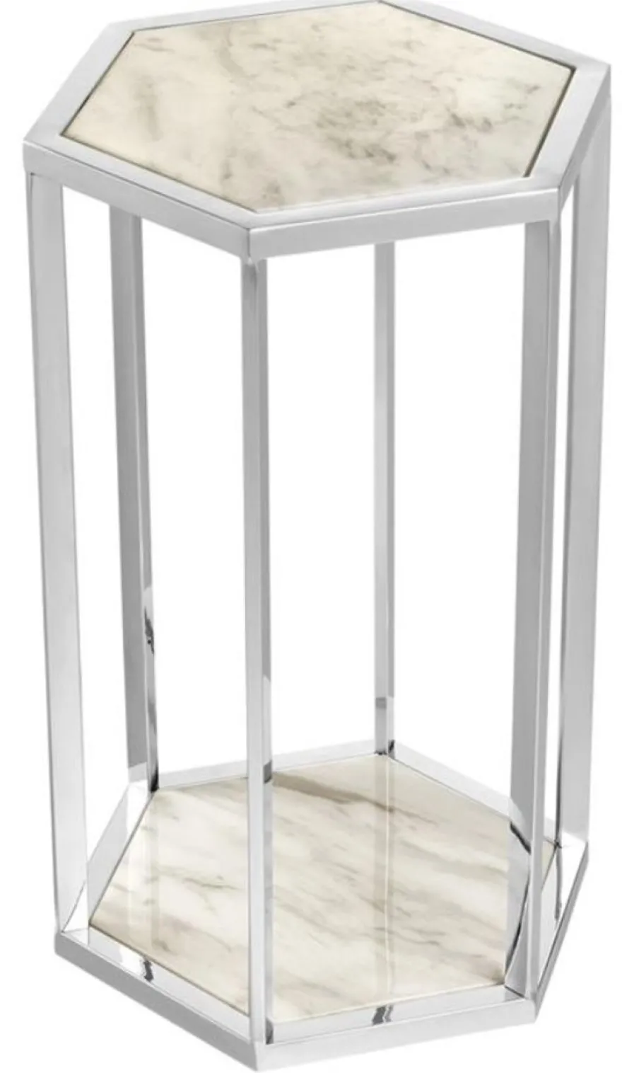 Casa Padrino Luxus Beistelltisch 2er Set - Designer Möbel