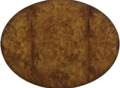 Casa Padrino Luxus Beistelltisch mit Schublade Braun / Hellbraun 89 x 76 x H. 64 cm - Wohnzimmer Beistelltisch auf Rollen